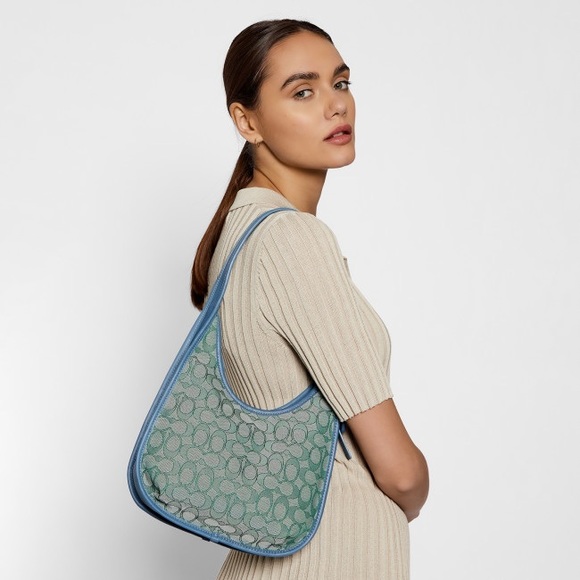 NWT Coach Ergo Signature Canvas Shoulder Bag - Picture 9 of 13